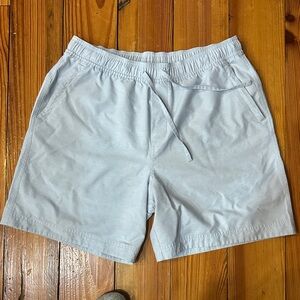 lululemon LullLinen Pull-On Short 7” - Starch Blue